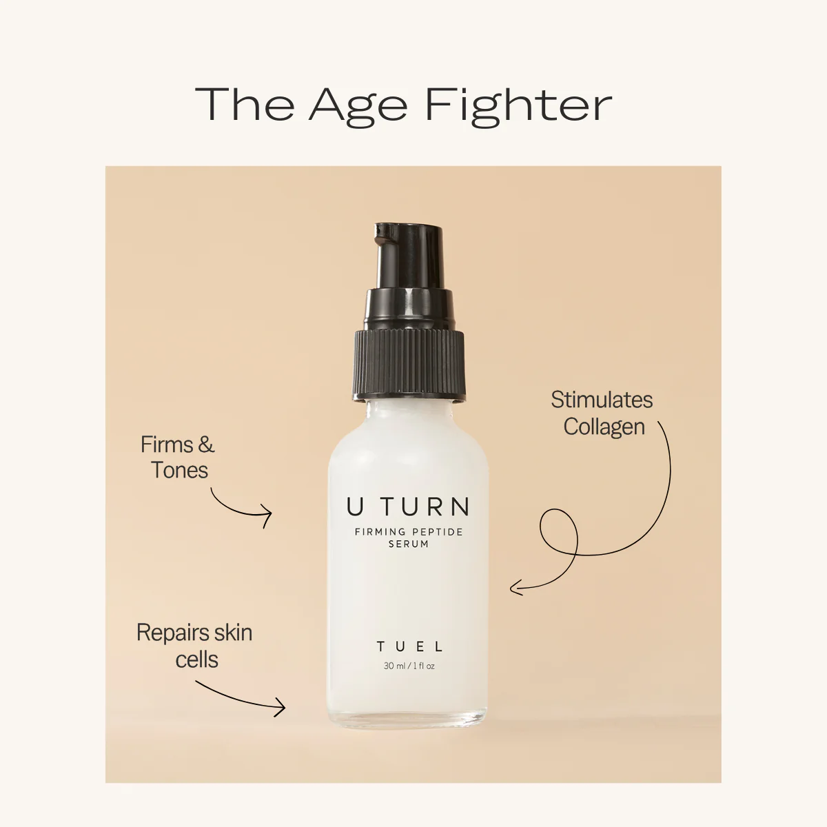 U Turn Firming Peptide Serum - Image 2